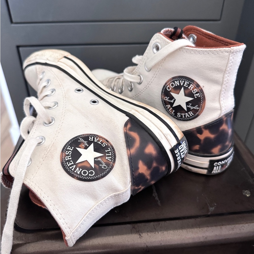 Rare Leopard Converse High-Top Sneakers